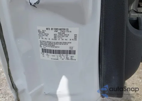 2014 Ford F-150 Xl from USA, damaged, VIN 1FTNF1CF2EKF36731